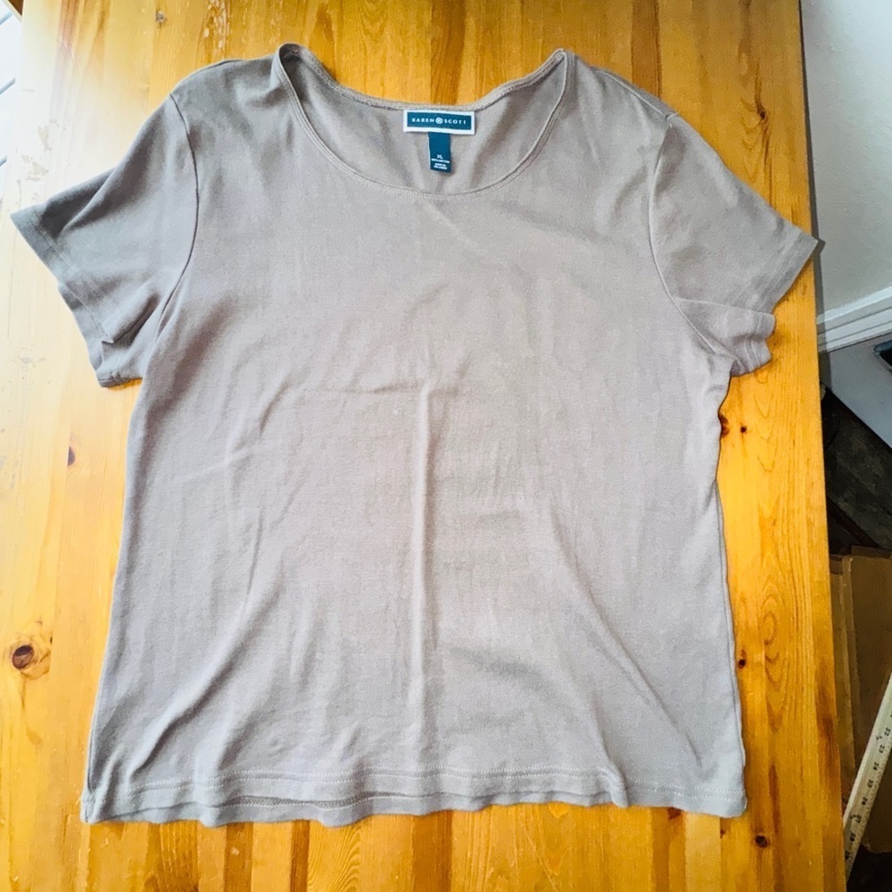 Karen Scott cotton T-shirt